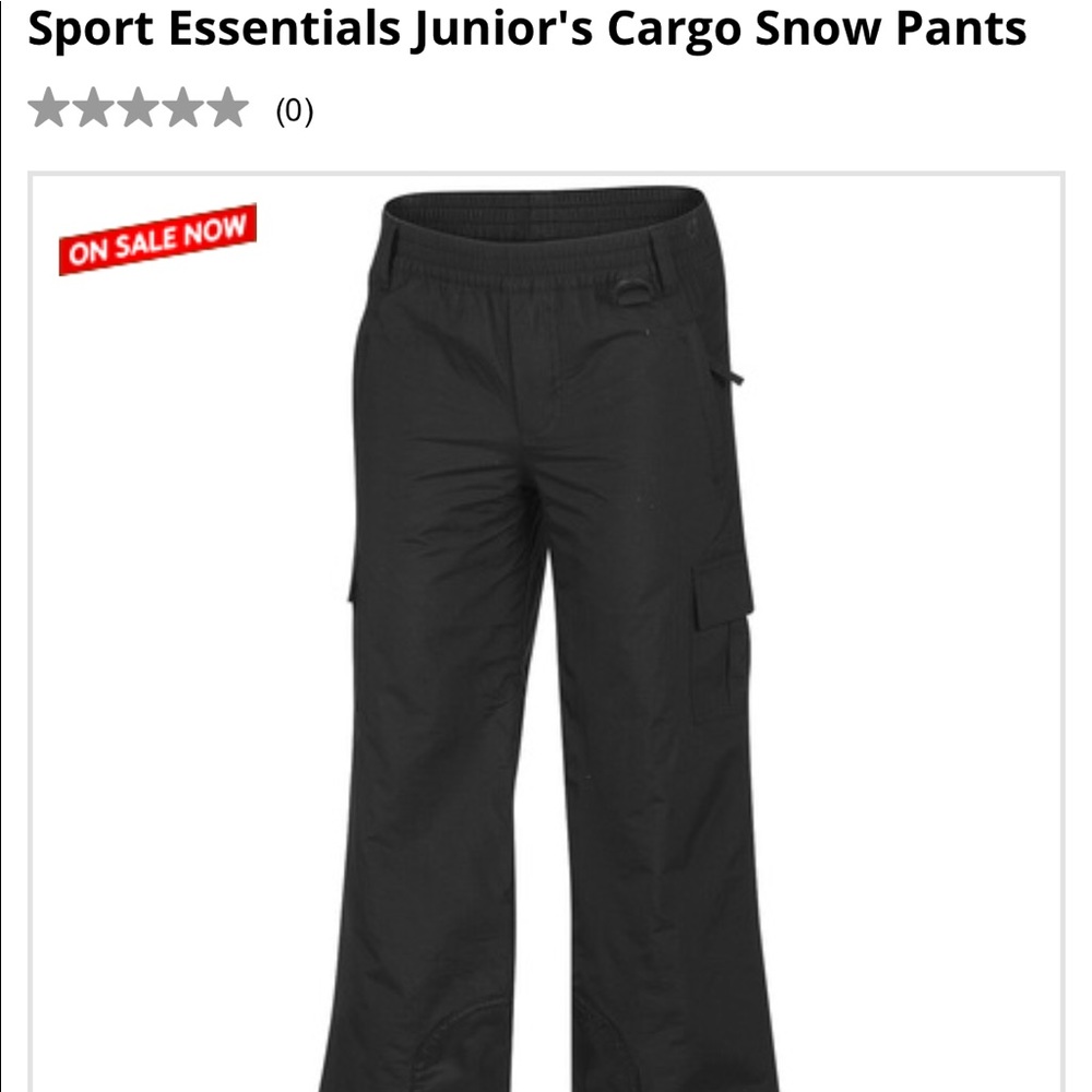 insulated snow pants they say girls 14 but I wear a 2 and they were loose on me.